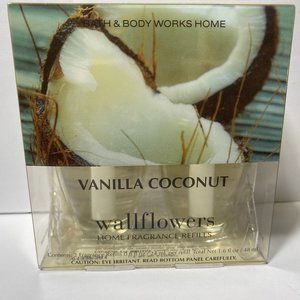 3 Bath & Body Works Wallflowers Vanilla Coconut